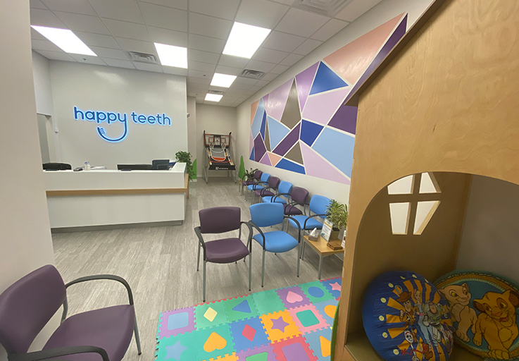 Happy Teeth of Levittown dental office waiting room